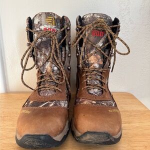 LaCrosse Brown Camouflage Winter Boots